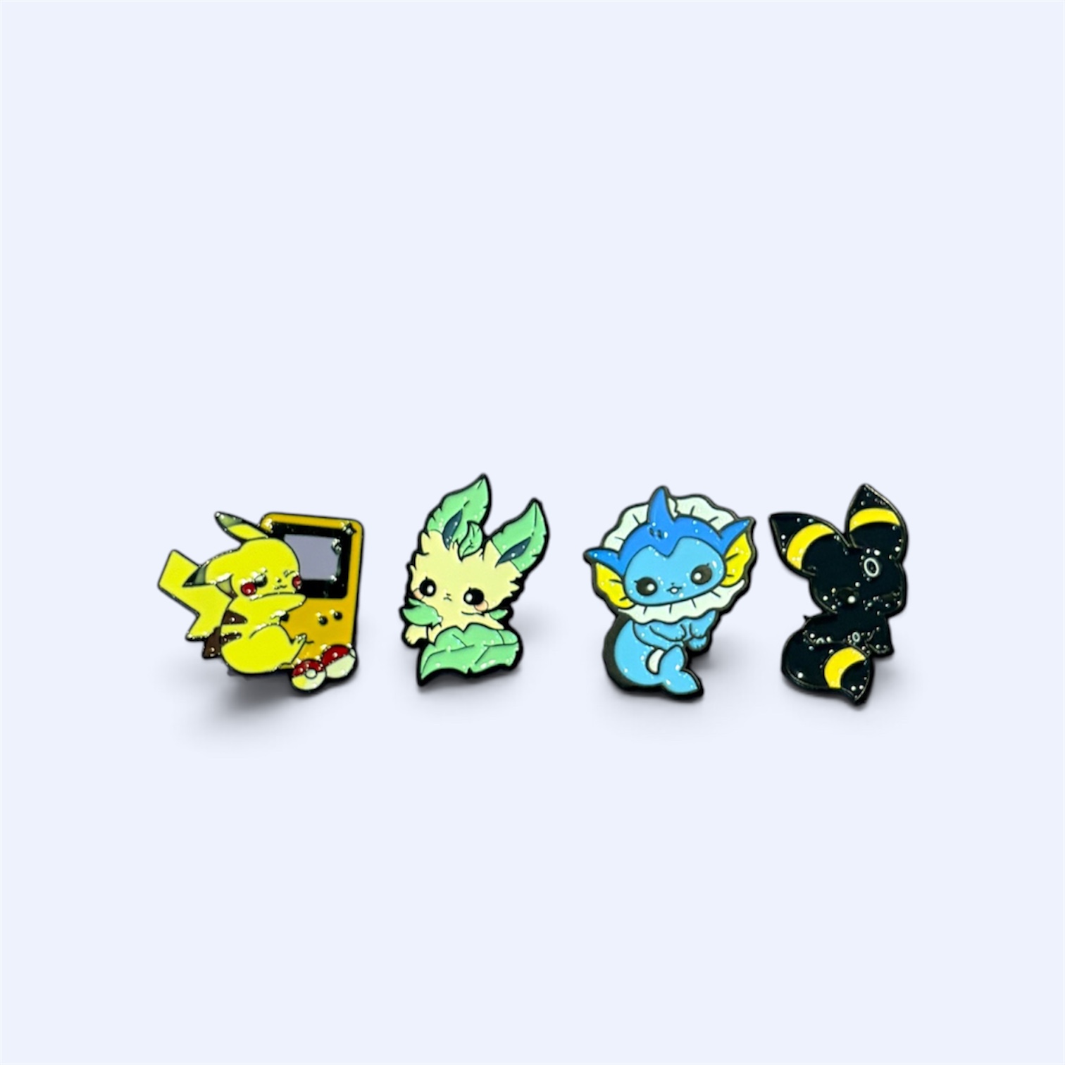 Photoroom_20260812_211510 Металевий емальований пін Pokémon (Покемон) 3–3.5 см - Зображення 1