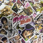 Набір вінілових наліпок Неймовірні пригоди ДжоДжо / JoJo's Bizarre Adventure (Всі частини, Стенди та Герої) 5–8 см